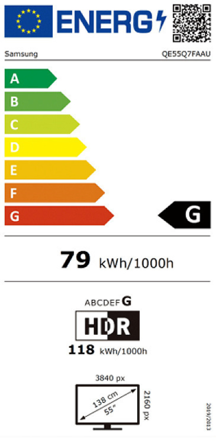 TV Samsung QE55Q7F 55'' Smart 4K AI